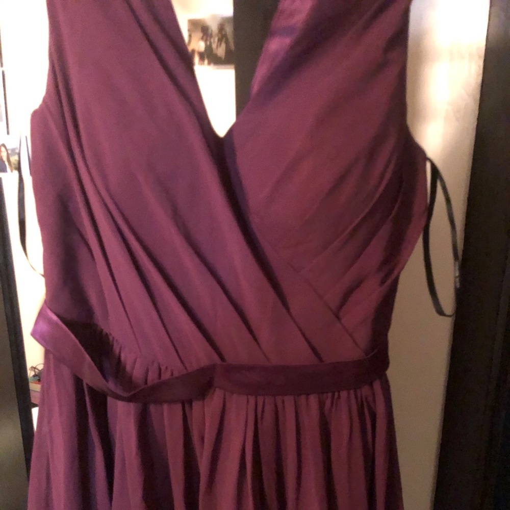 Purple dress